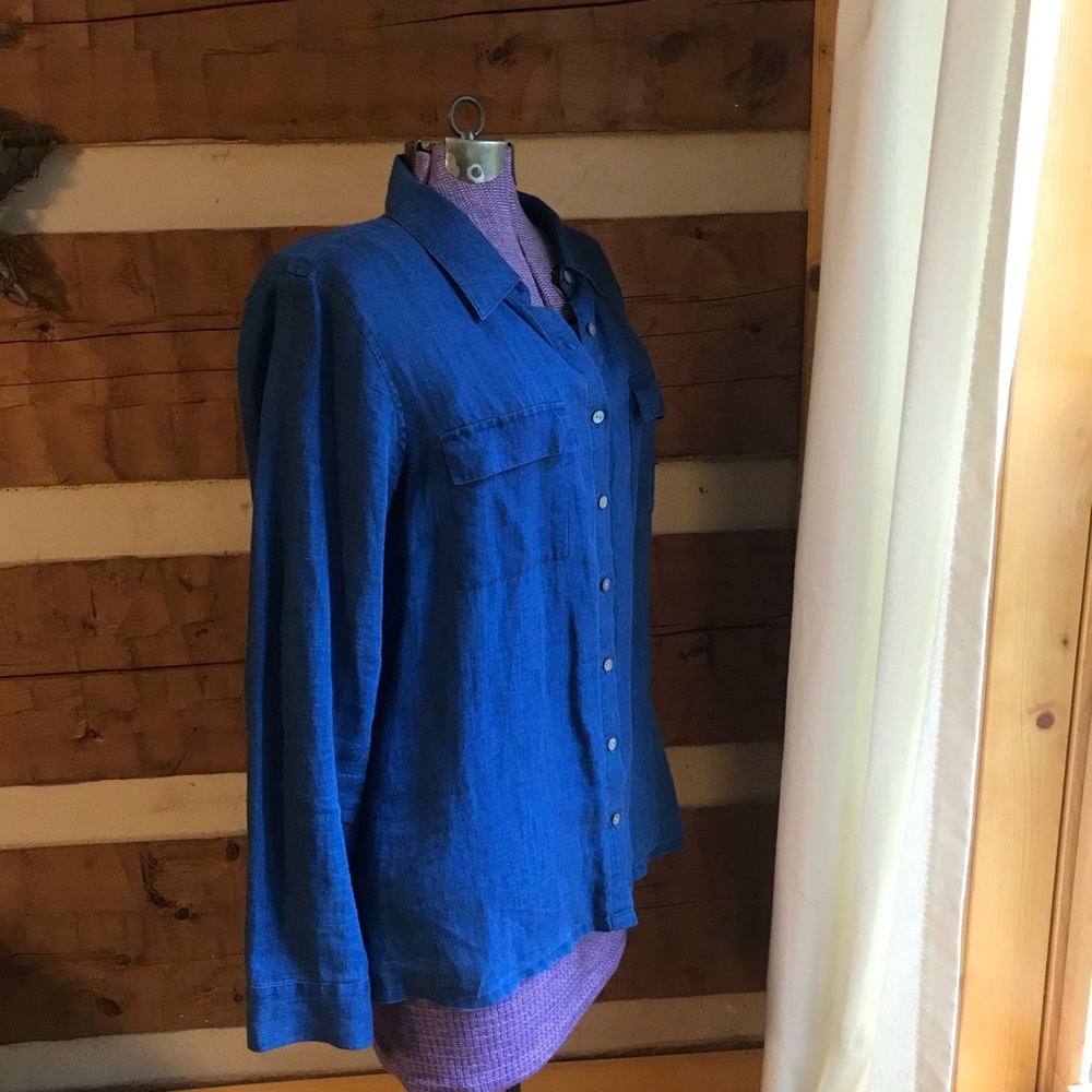 Tommy Bahama linen shirt size M